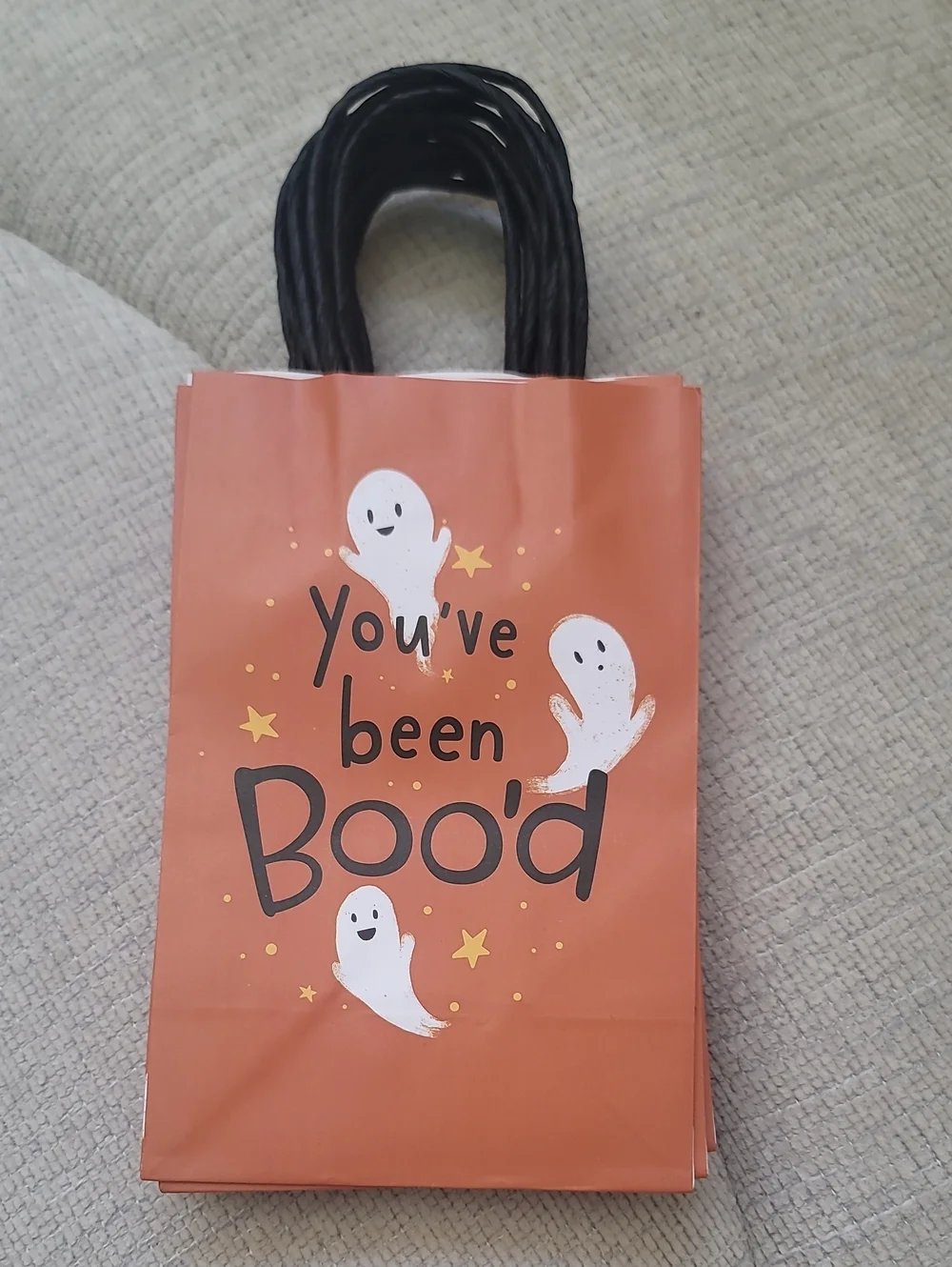 NEW Halloween 'You've Been Boo'd' Treat Bags - Orange